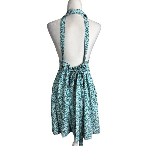 Free People NWT $98 Retro Mini Dress "C'est La Vie" in Cottagecore Floral Size S - Picture 11 of 12
